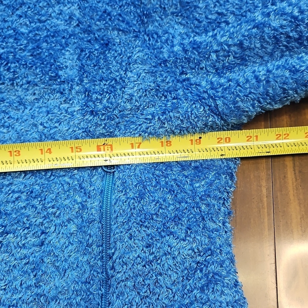 Woolrich Blue Fleece Zip-Up Jacket - Picture 13 of 14